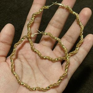 Gold Hoop Earrings